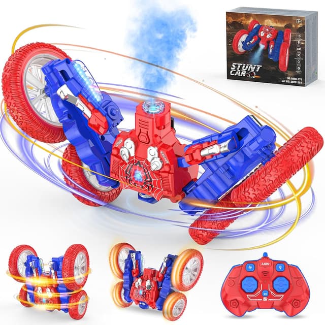 Detalle de Mieryd Coche Spider 360° RC para niños 3–12