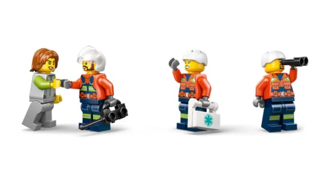 Detalle 2 de LEGO City Hubschrauber 60503 mit Seilwinde