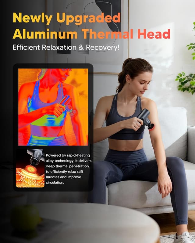 Detalle de Arboleaf Mini pistola massaggio 8 mm