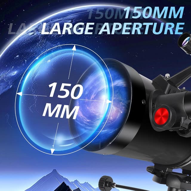 Detalle de HETEKAN 150EQ Spiegelteleskop 150 mm für Sterne