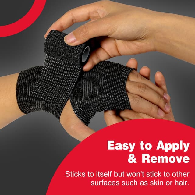 Thumbnail 3 de AZEN 16 Pack Self Adhesive Bandage Wrap 2