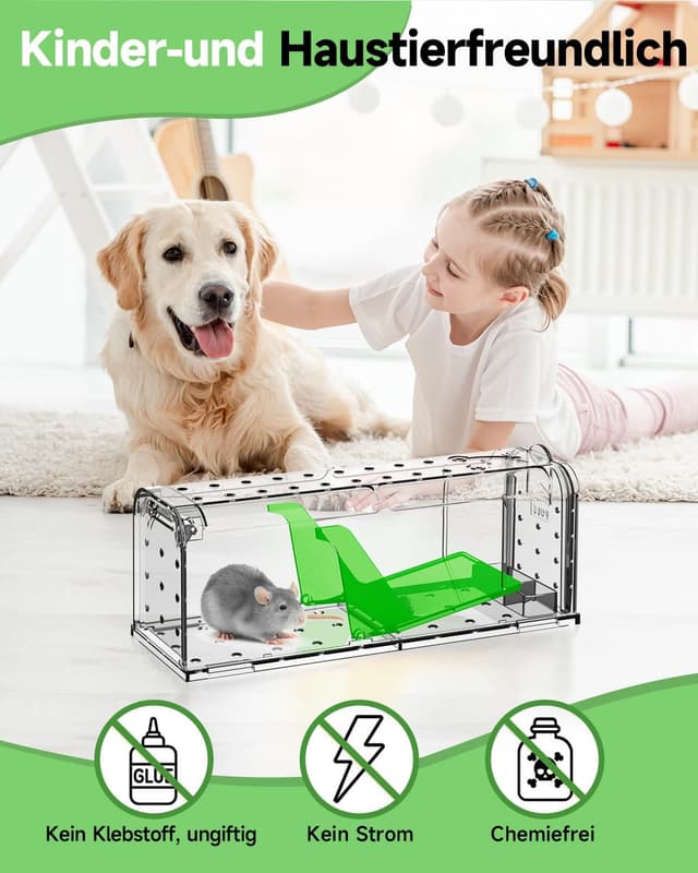 Thumbnail 4 de Lebendfalle Maus 2er Set Hochsensibel