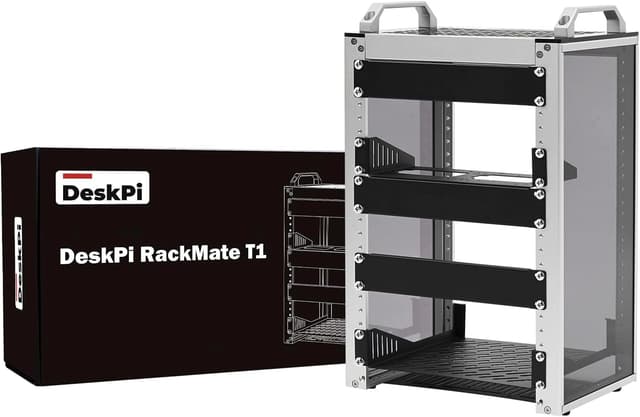 Detalle de GeeekPi RackMate T1 8U 10-Zoll Netzwerkschrank