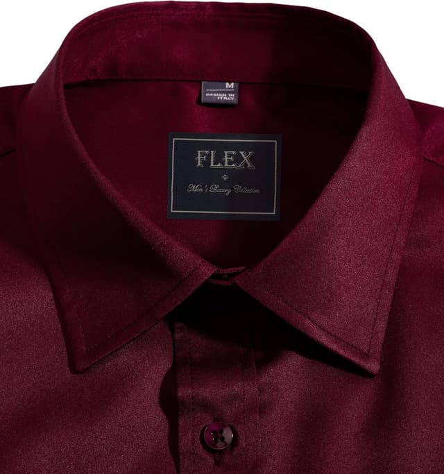 Detalle de siliteelon Herren Kurzarmhemd Casual Regular Fit bügelfrei & faltenfrei mit Tasche