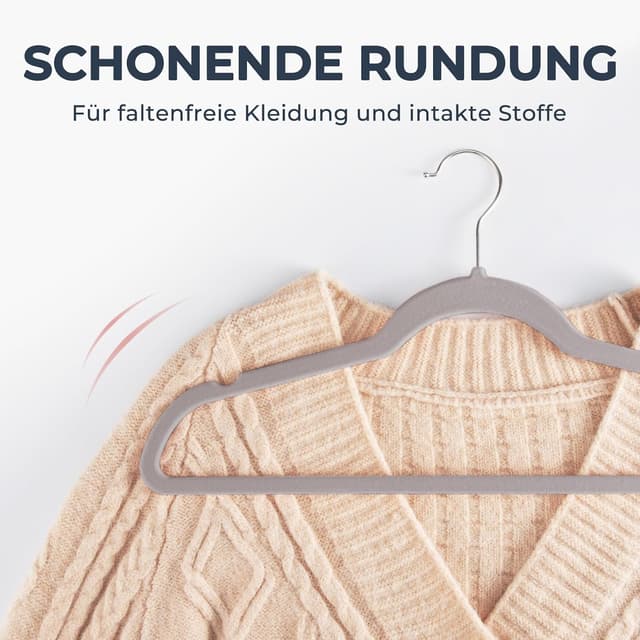 Thumbnail 5 de House Day Kleiderbügel Samt 30er Set