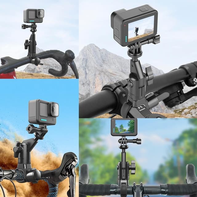 Thumbnail 5 de XUNNIU Support caméra moto/vélo 360°