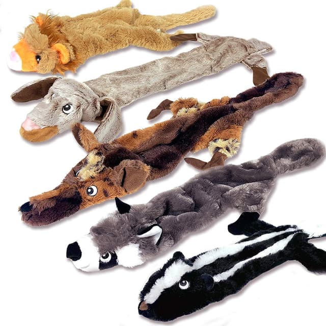 Detalle de Newthinking No Stuffing Dog Toys 5 Pack
