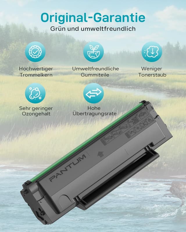 Detalle 2 de PANTUM TL-A2319H Original Tonerkartusche für BP2309W, BM2309W, BM2309AW – ca. 1.600 Seiten