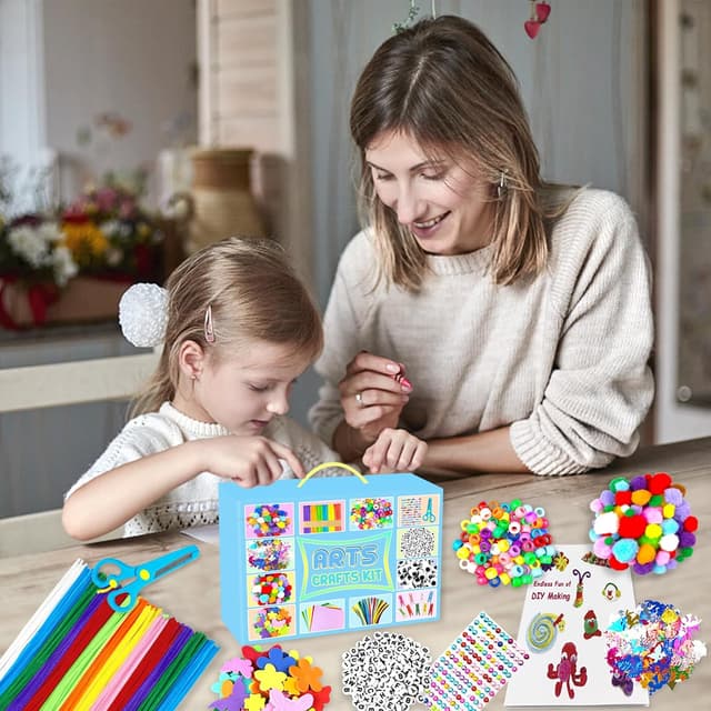 Thumbnail 4 de Kit Manualidades Niños Todo-en-1 Azul