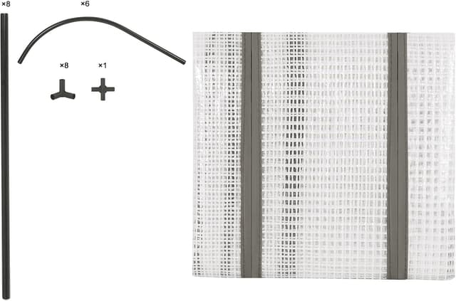 Thumbnail 4 de WOLTU Invernadero 130x60x50 cm para jardín