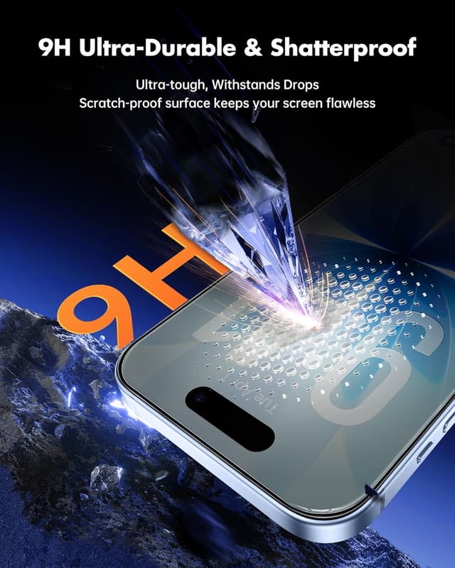 Detalle 2 de Pellicola Privacy UNBREAKcable iPhone 17