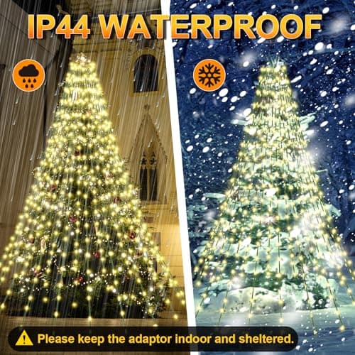 Thumbnail 4 de Guirlande Uping sapin de Noël 400 LED 2 m ⚡