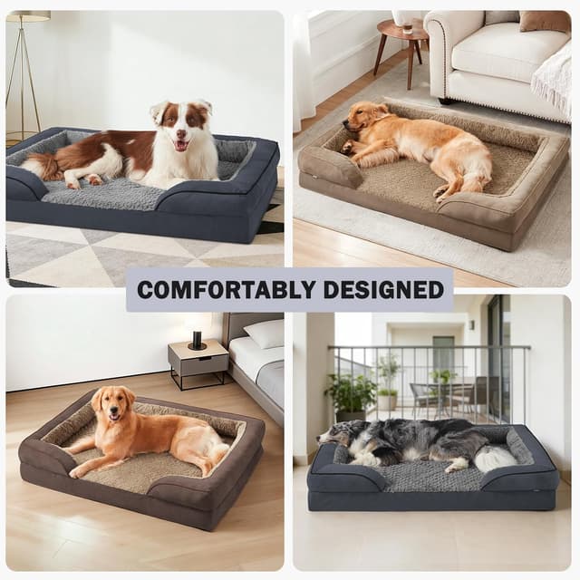 Thumbnail 4 de JOEJOY Extra Large Orthopedic Dog Bed 90 lb
