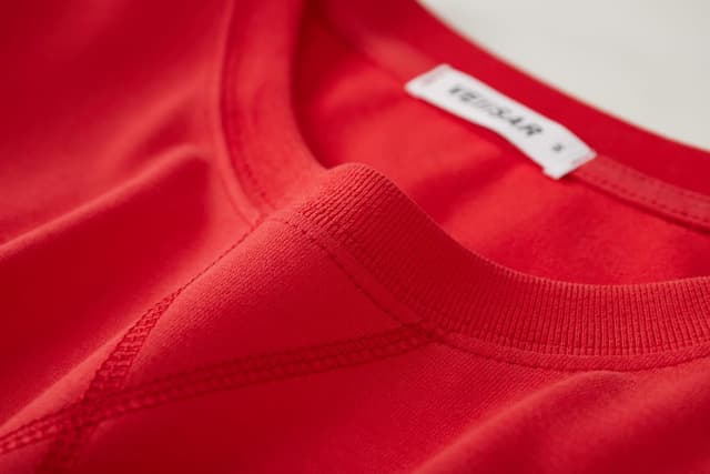 Detalle de VEIISAR Herren dickes Rundhalsmantel-T-Shirt aus 100% Baumwolle (Heavy Duty, preshrunk)