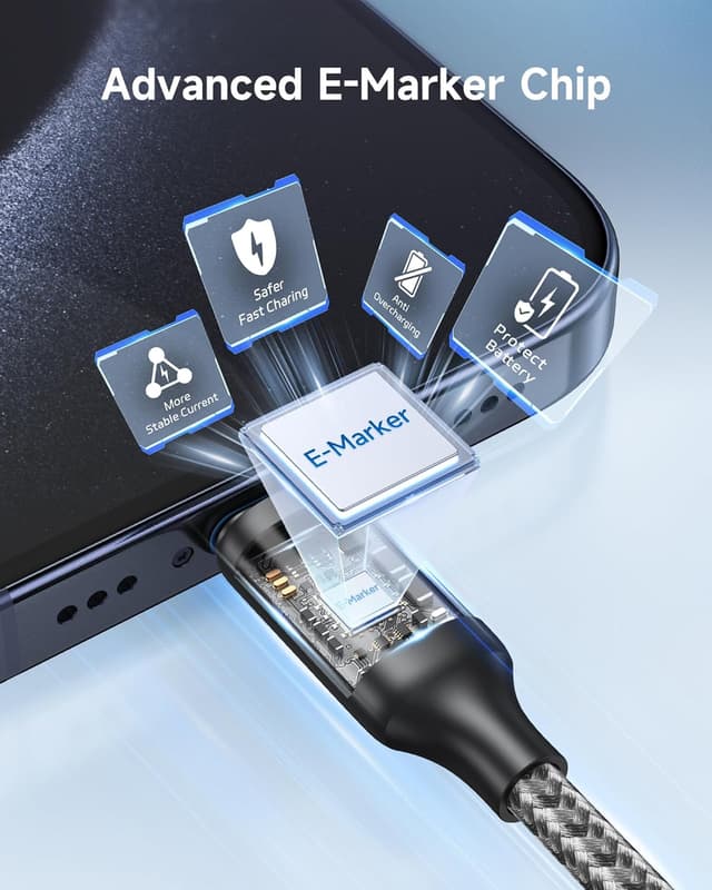 Thumbnail 3 de RAVIAD USB C Kabel 100W