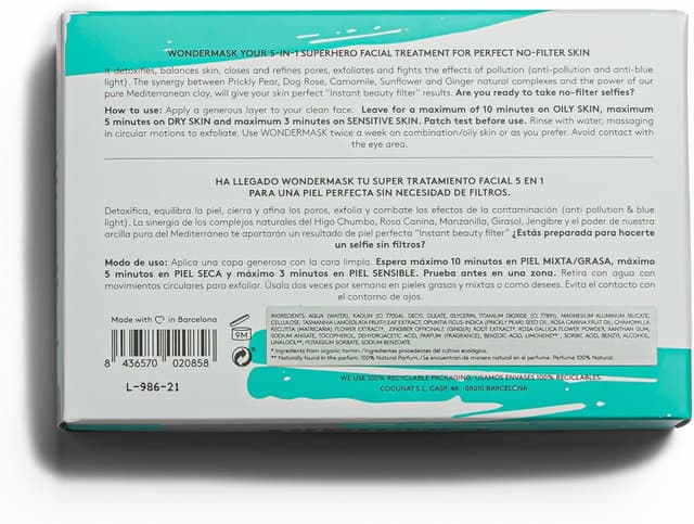 Thumbnail 6 de COCUNAT Wondermask mascarilla detox 50 ml