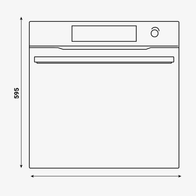 Detalle 2 de Fagor 9H-893TEN horno multifunción 19 programas 30–280 ºC