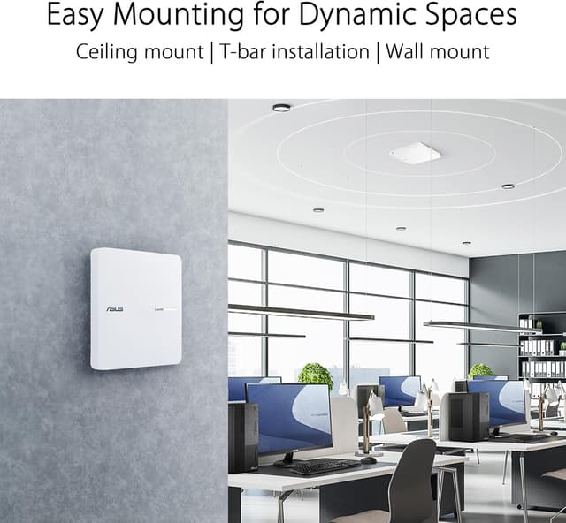 Thumbnail 5 de ASUS ExpertWiFi EBA63 - Punto de acceso WiFi 6 🚀
