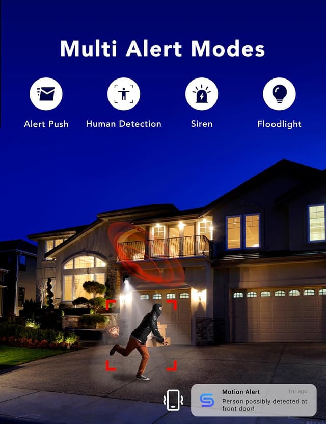 Thumbnail 5 de FAMVIVA 2K Security Camera — Wired outdoor/indoor