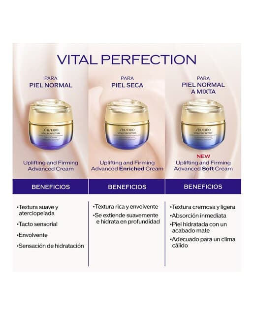 Thumbnail 3 de Shiseido Vital Perfection crema 50 ml