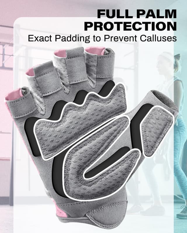 Thumbnail 1 de VINSGUIR Workout Gloves for Gym — Breathable Grip