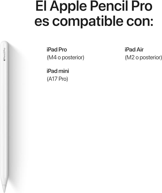 Thumbnail 3 de Apple Pencil Pro 🎨 Precisión, sensibilidad y baja latencia para crear