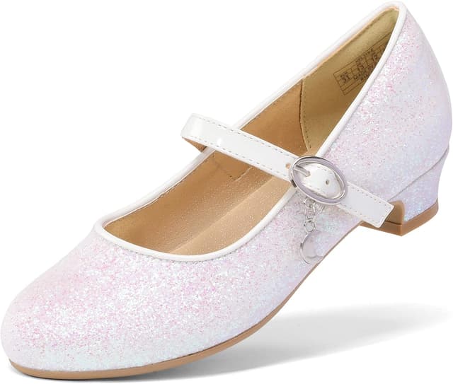 Thumbnail 6 de Dream Pairs ballerines Mary Jane pour fille avec talon de 3 cm et bride réglable