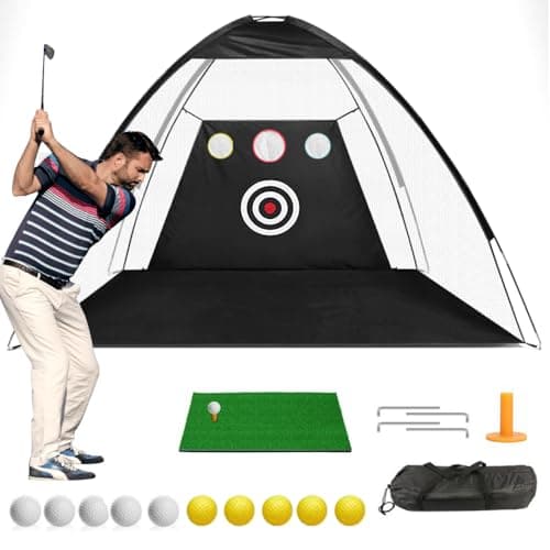 Imagen de JARAGAR 10 x 7 ft golf practice net en OfertitasTOP