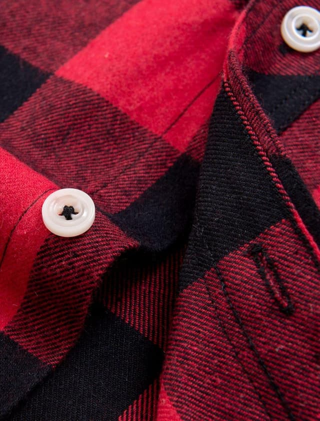 Thumbnail 4 de siliteelon Hemd Kariertes Flanellhemd Regular fit