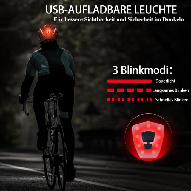 Detalle 2 de KINGLEAD Fahrradhelm mit Visier 310 g