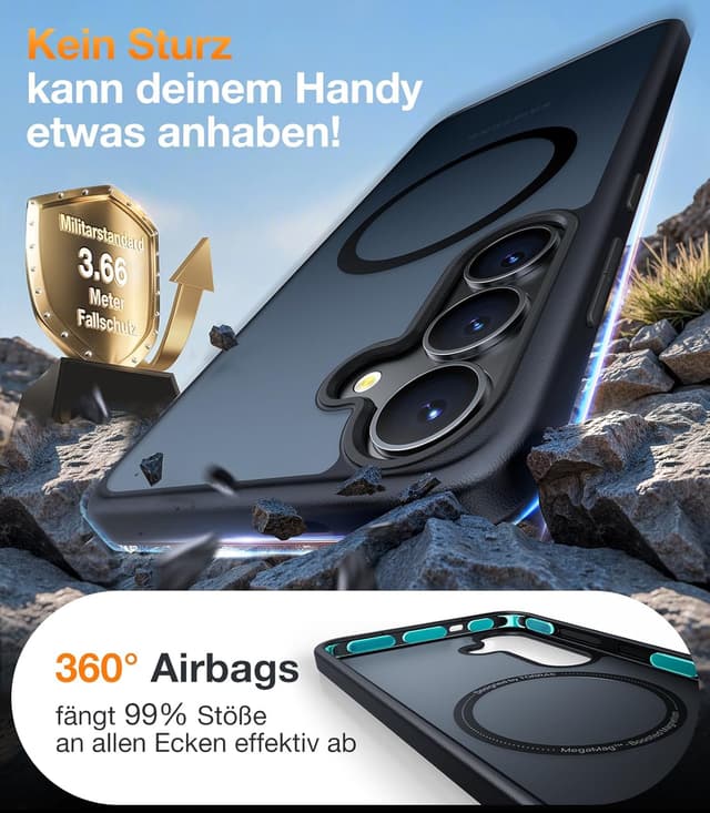 Thumbnail 3 de TORRAS Galaxy S25 Hülle Guardian-Mag 18 N