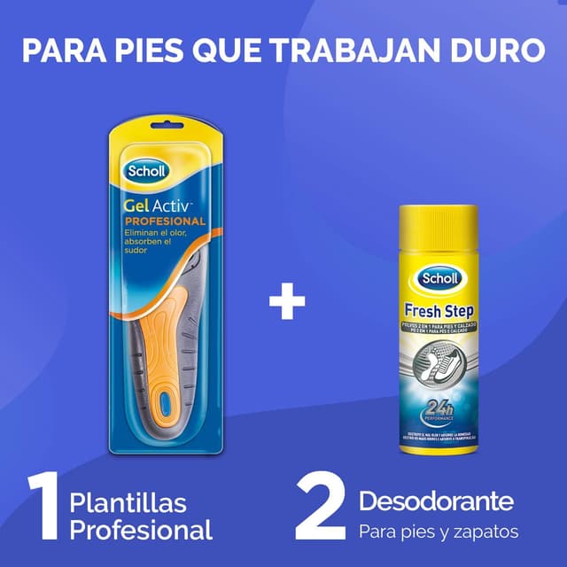 Thumbnail 8 de Scholl GelActiv Plantillas Mujer en Gel para Trabajo – Pack 2
