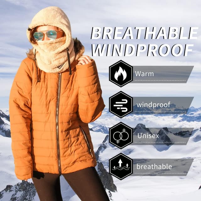 Thumbnail 4 de Shy Velvet Cagoule polaire coupe‑vent respirante pour ski