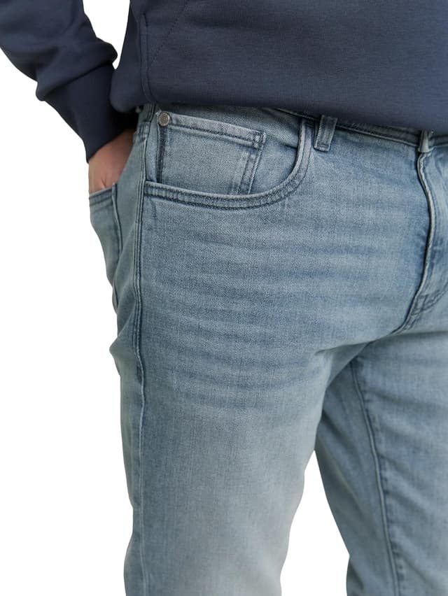 Detalle 2 de Tom Tailor Herren TTJOSH Regular Slim Jeans im Five-Pocket-Style