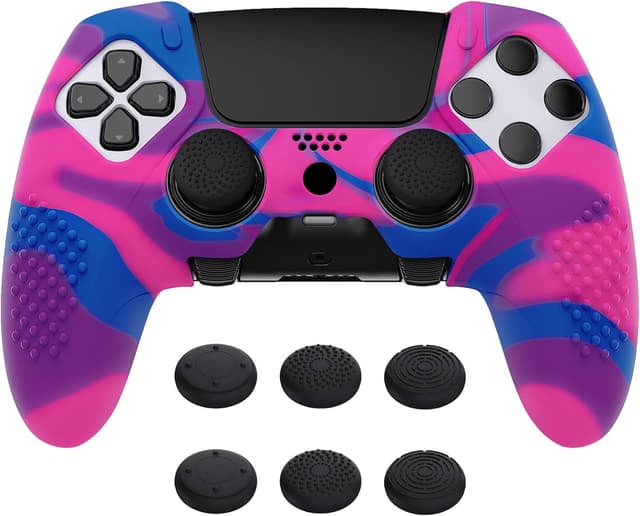 Detalle de PlayVital 3D Studded Silicone Case for PS5 Edge