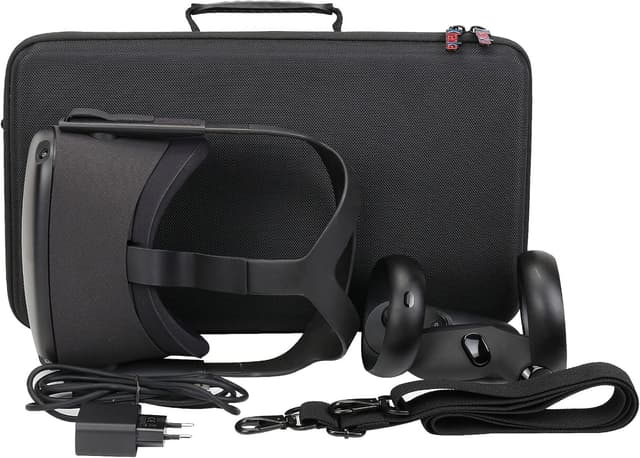 Thumbnail 6 de Khanka hard EVA travel case for Meta Quest 3S / Quest 2 / Quest (case only) — shoulder strap storage bag