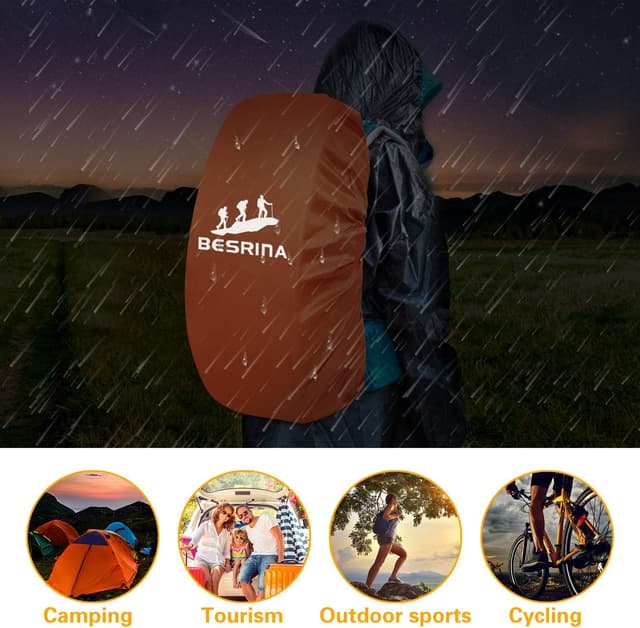 Detalle 2 de Rain cover for rucksacks 15-90L