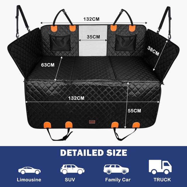 Thumbnail 5 de JOEJOY Back Seat Extender for Dogs — Waterproof car cover