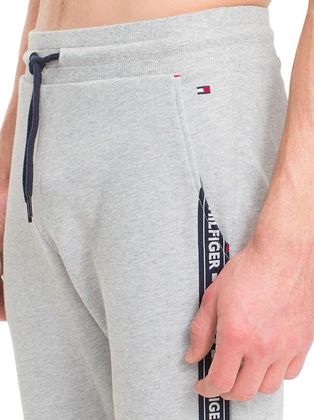 Detalle 2 de Tommy Hilfiger Pantalón Jogger gris M, 75% algodón