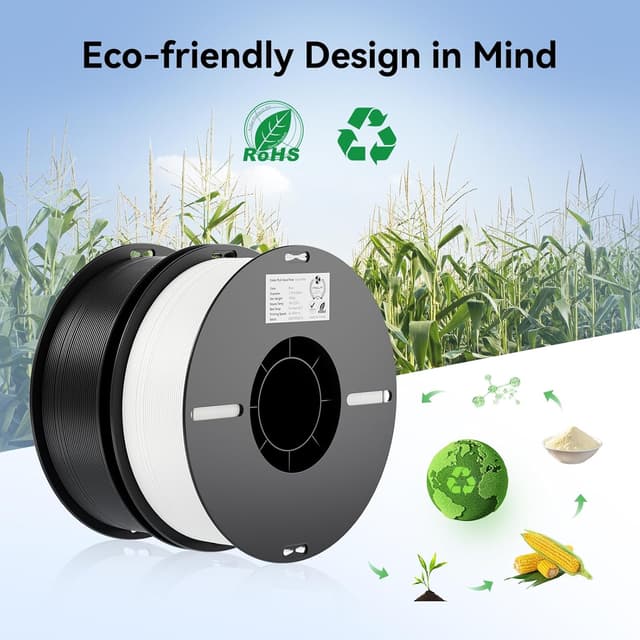 Thumbnail 6 de Creality 2kg PLA 1.75mm Filament Bundle