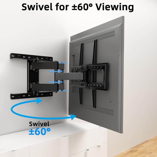 Detalle 2 de HOME VISION HV6601 Heavy Duty Full Motion TV Wall Mount