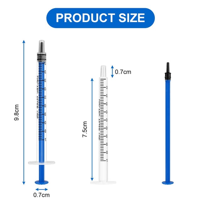 Thumbnail 1 de OFFCUP Kunststoff Spritze 1ml 50 Stück