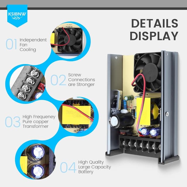 Thumbnail 3 de KSIBNW Trasformatore LED 24V 300W