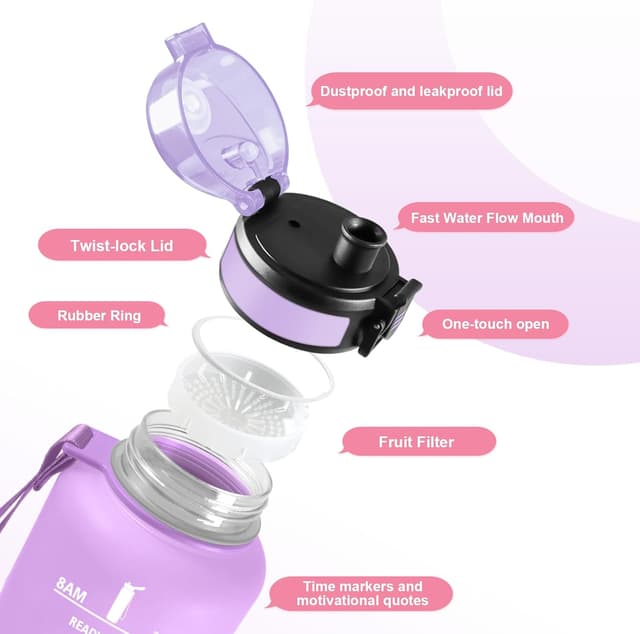 Thumbnail 1 de JAPORIA Gourde Sport 1.5L étanche