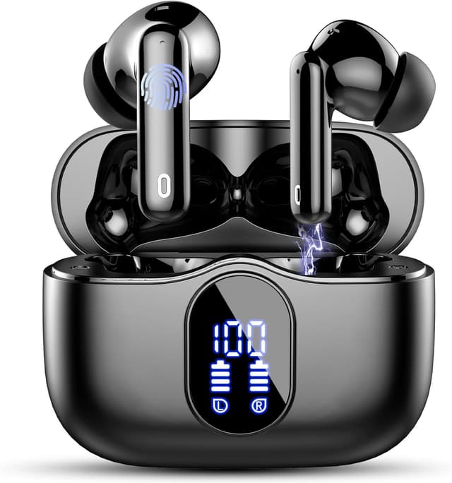 Detalle de Wireless Earbuds Bluetooth 5.4 with 4-ENC Mic, 36H Playtime and IP7 Waterproof