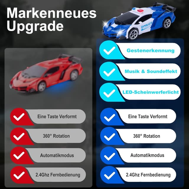 Thumbnail 1 de Yellcetoy Transform Auto Roboter 2-in-1