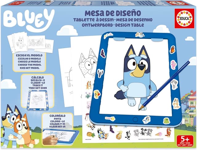 Imagen de Educa Tavolo di Design Bluey en OfertitasTOP