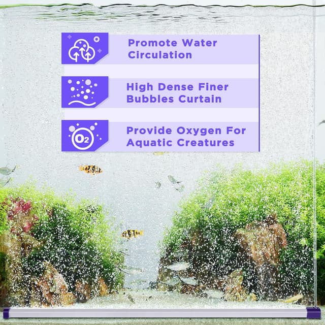 Detalle 2 de Hygger Fish Tank Air Bubbler 70cm