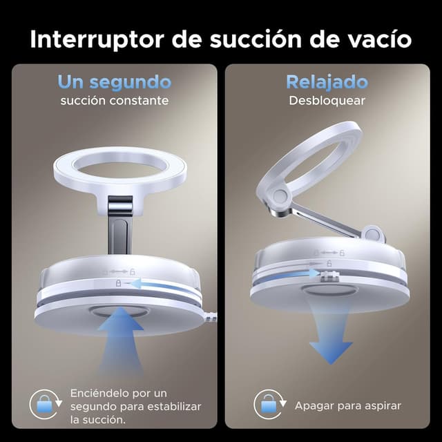 Thumbnail 5 de UGREEN Soporte MagSafe 2 en 1 para coche