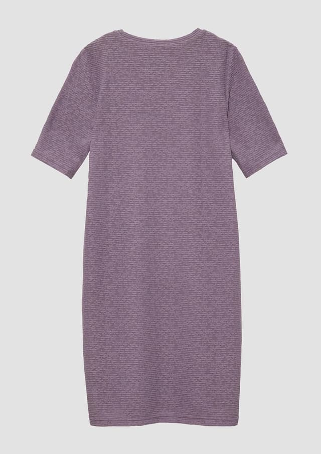 Detalle de s.Oliver Schmal geschnittenes Kleid aus elastischer Spitze mit Rundhalsausschnitt